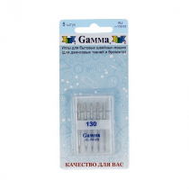 Иглы для джинсы БШМ Gamma №130 (уп.5 шт)