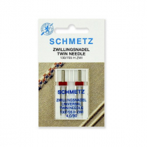 Иглы двойные стандартные для БШМ Schmetz №90/4 2шт