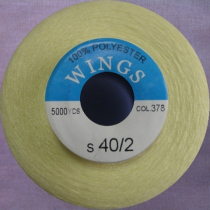 Нитки WINGS 100% полиэстер 40/2 5000 ярд