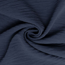 Лен Манго жатый (искусственный лен), цв. индиго