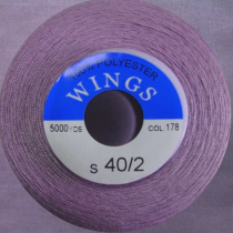 Нитки WINGS 100% полиэстер 40/2 5000 ярд