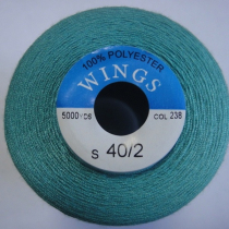 Нитки WINGS 100% полиэстер 40/2 5000 ярд