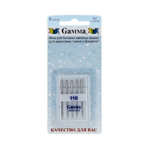 Иглы для джинсы БШМ Gamma №110 (уп.5 шт)