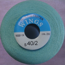 Нитки WINGS 100% полиэстер 40/2 5000 ярд