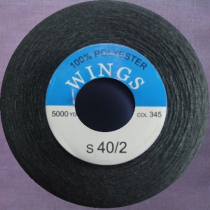 Нитки WINGS 100% полиэстер 40/2 5000 ярд