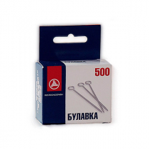 Булавка цельнометаллическая 30мм 500 шт