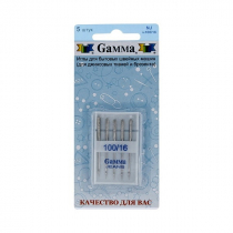 Иглы для джинсы БШМ Gamma №100 (уп.5 шт)