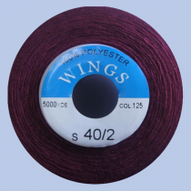Нитки WINGS 100% полиэстер 40/2 5000 ярд