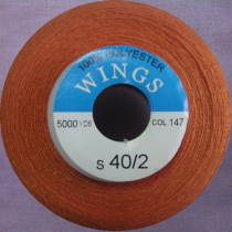 Нитки WINGS 100% полиэстер 40/2 5000 ярд