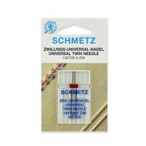 Иглы двойные стандартные БШМ Schmetz №100/4,0 1 шт