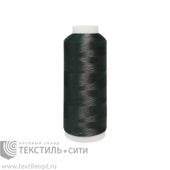 Нитки вышивальные п/э 3000 ярд темный хаки