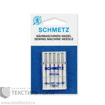 Иглы супер стретч БШМ Schmetz №75 5 шт