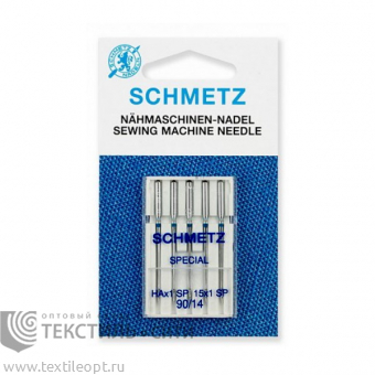 Иглы супер стретч для БШМ Schmetz №90 5 шт